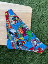 Load image into Gallery viewer, Superhero Marvel Comic book Pet Bandanas &amp; Scrunchies

