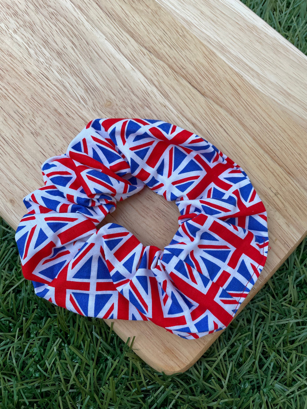 Union Jack Pet Bandana and scrunchie