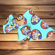 Load image into Gallery viewer, How Do You Wear Yours? Good Egg - Pet Bandana &amp; Matching Bow Ties
