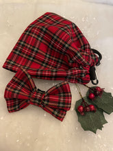 Load image into Gallery viewer, Could we be any more tartan, red tartan treat bag
