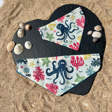 Load image into Gallery viewer, Under the sea pet bandana
