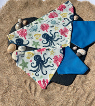 Load image into Gallery viewer, Under the sea pet bandana
