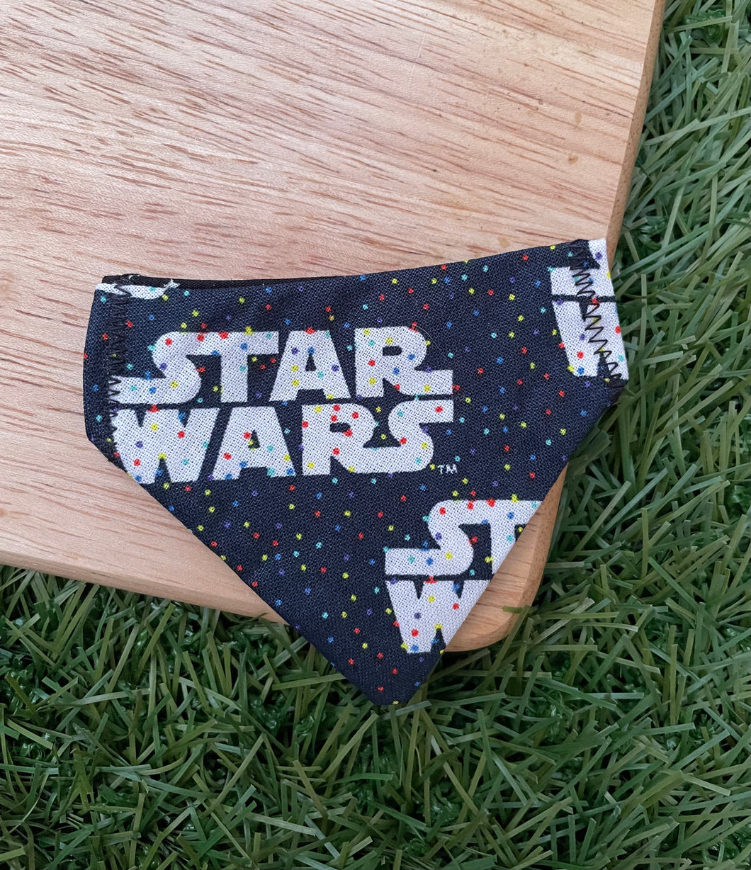 Star Wars Pet Bandanas - Back Star Backing