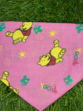 Load image into Gallery viewer, Winnie The Pooh, Pink Pet Bandana &amp; Scrunchie Set
